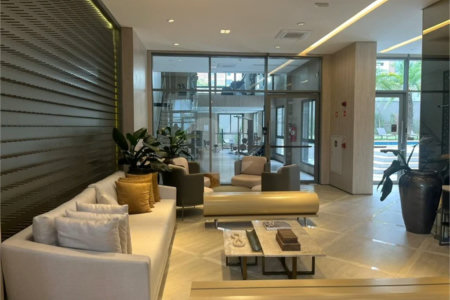 Apartamento mobiliado com 44 m2, 1 dormitório e 1 vaga a venda nos Jardins