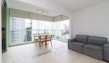Apartamento para alugar com 1 quarto em Santo Amaro, São Paulo, SP