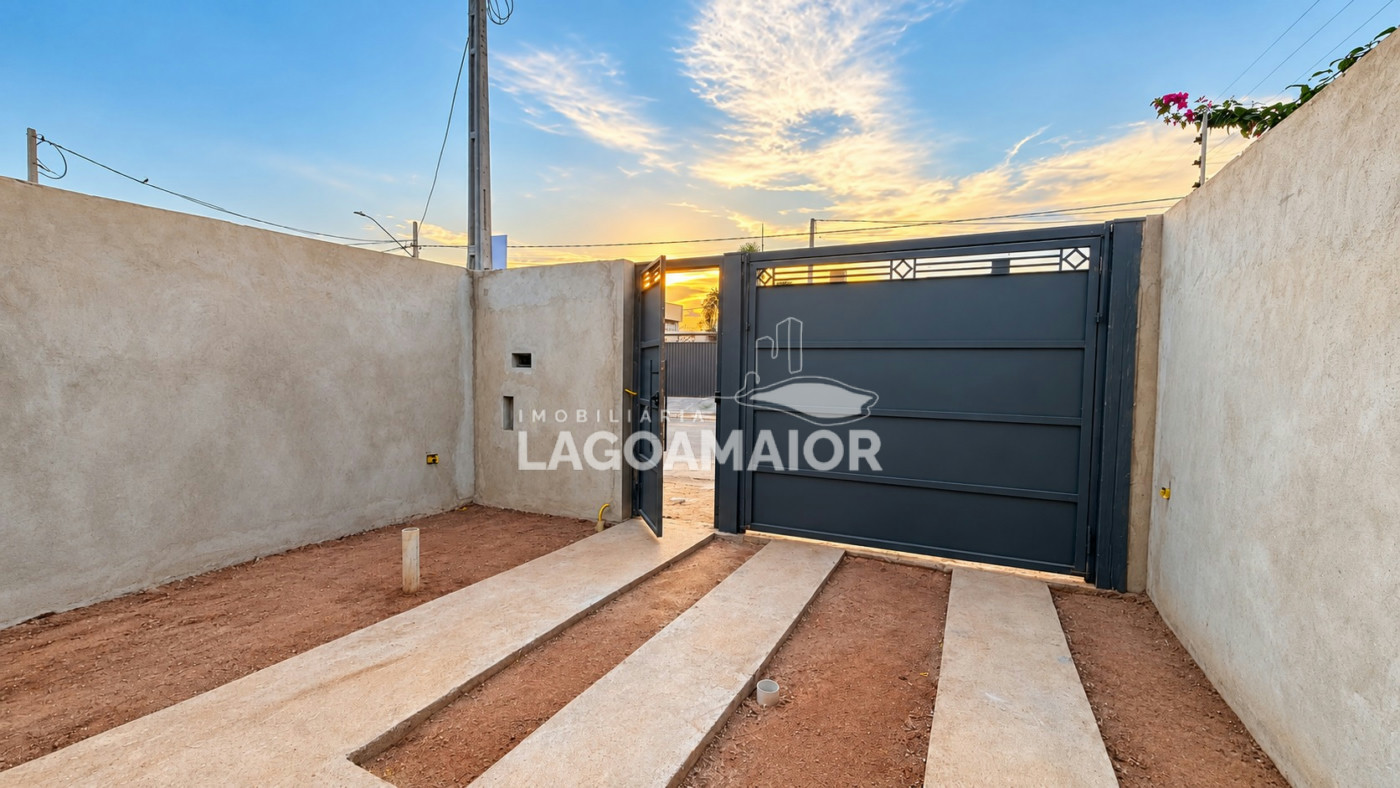 Casa à venda com 2 quartos, sendo 1 suíte, em Bela Vista da Lagoa, Três Lagoas - MS