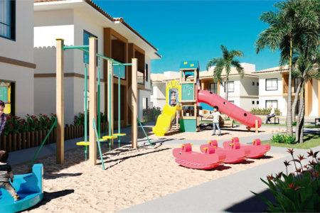 Apartamento à venda com 2 quartos, sendo 1 suíte, em Taperapuan, Porto Seguro, BA