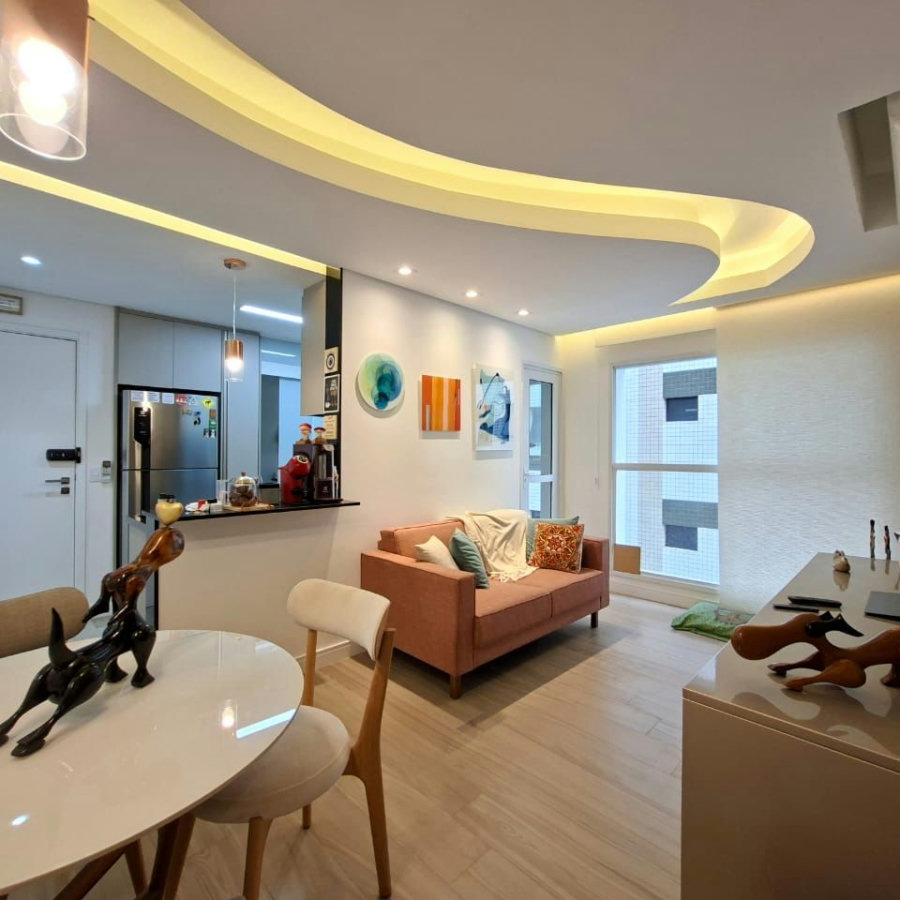 Apartamento com 2 dormitórios à venda, 82 m² por R$ 1.100.000,00 - Aparecida - Santos/SP