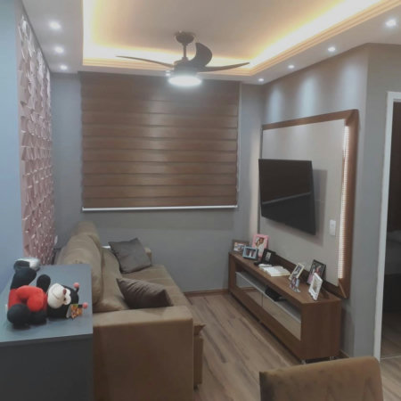 Apartamento à venda, 46 m² por R$ 300.000,00 - Castelo - Santos/SP