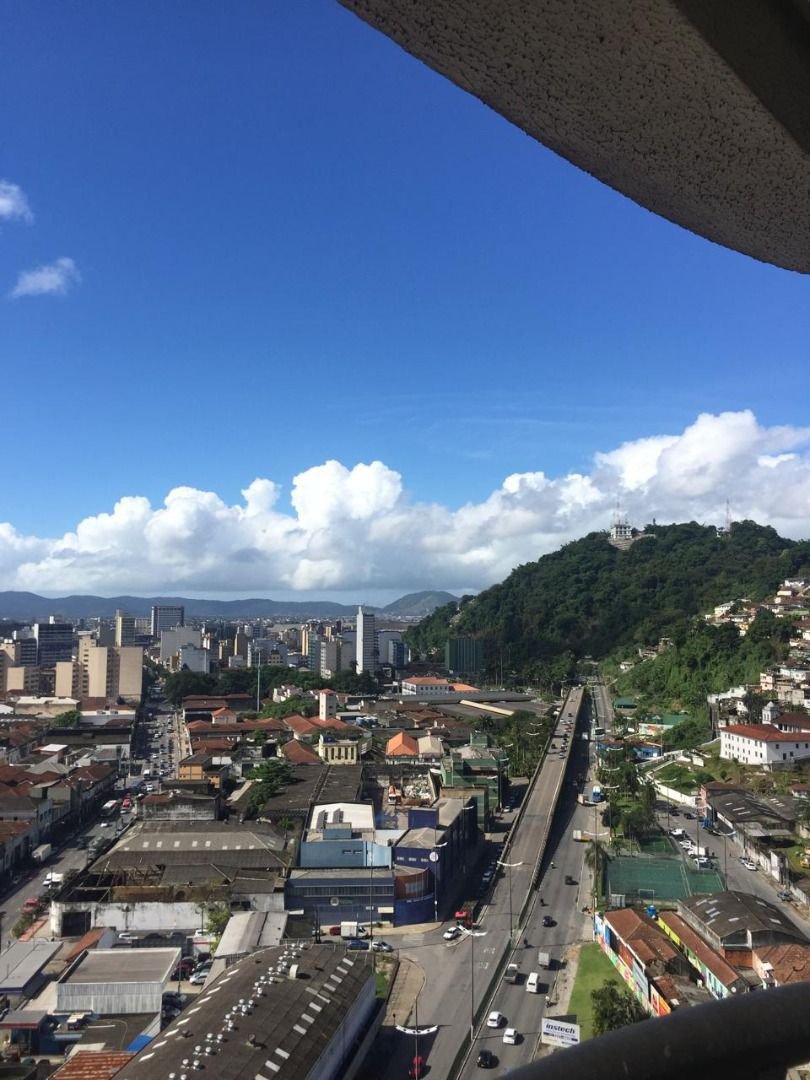 Sala na Cobertura para alugar, 95 m² por R$ 5.708/mês - Valongo - Santos/SP