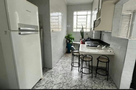 Apartamento para alugar, 110 m² por R$ 5.000,02 - Boqueirão - Santos/SP