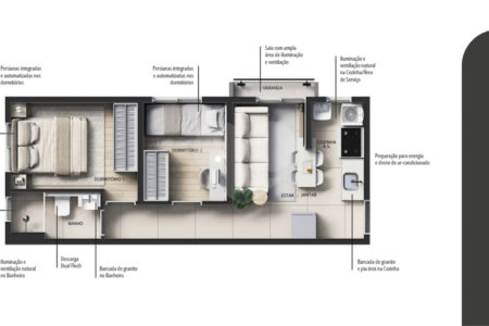 Apartamento à venda com 2 quartos em Lapa, São Paulo, SP