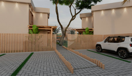 Casa à venda com 1 quarto, sendo 2 suítes,  no condomínio Residencial  Portal Canoê, Porto Seguro - BA