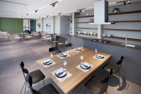 Apartamento à venda com 1 suíte em Brooklin, São Paulo, SP