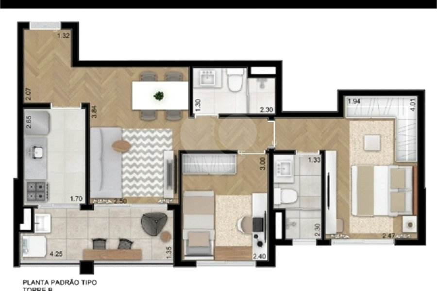 Apartamento à venda com 2 quartos, sendo 1 suíte, em Limão, São Paulo, SP