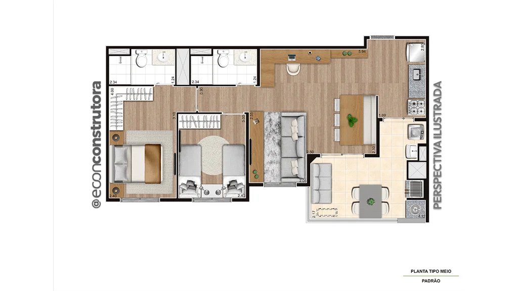Apartamento à venda com 2 quartos, sendo 1 suíte,  em Jaguaré, São Paulo, SP