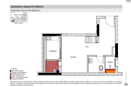 Apartamento à venda com 1 quarto em Butantã, São Paulo, SP