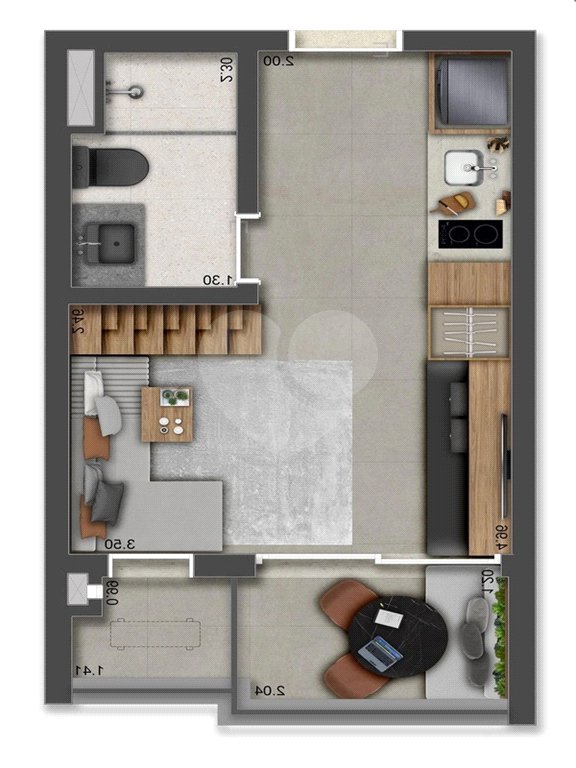 Studio à venda com 1 quarto em Jardim das Acácias, São Paulo, SP