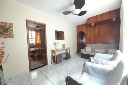 Belíssimo Apartamento de Frente, 3 Quartos, com Garagem Fechada, à Venda no Marapé – Santos/SP