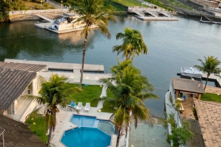 Casa com 5 dormitórios à venda, 900 m² por R$ 15.200.000,00 - Cidade Jardim Tom - Guarujá/SP