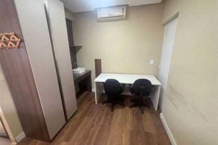 Sala Comercial para venda e locação, Estuário, Santos - SA0057.