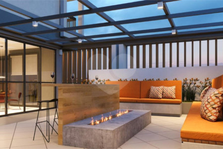 Apartamento à venda com 1 quarto em Brooklin Paulista, São Paulo, SP