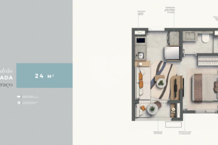 Apartamento à venda com 2 quartos em Pinheiros, São Paulo, SP