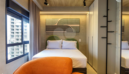 Apartamento à venda com 1 quarto em Brooklin, São Paulo, SP