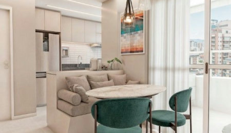 Apartamento com 1 dormitório à venda, 49 m² por R$ 584.000,00 - Aparecida - Santos/SP