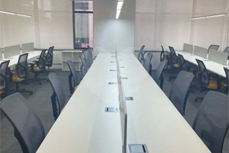 Conjunto comercial para locação no Brooklin 586 m² 10 vagas de garagem
