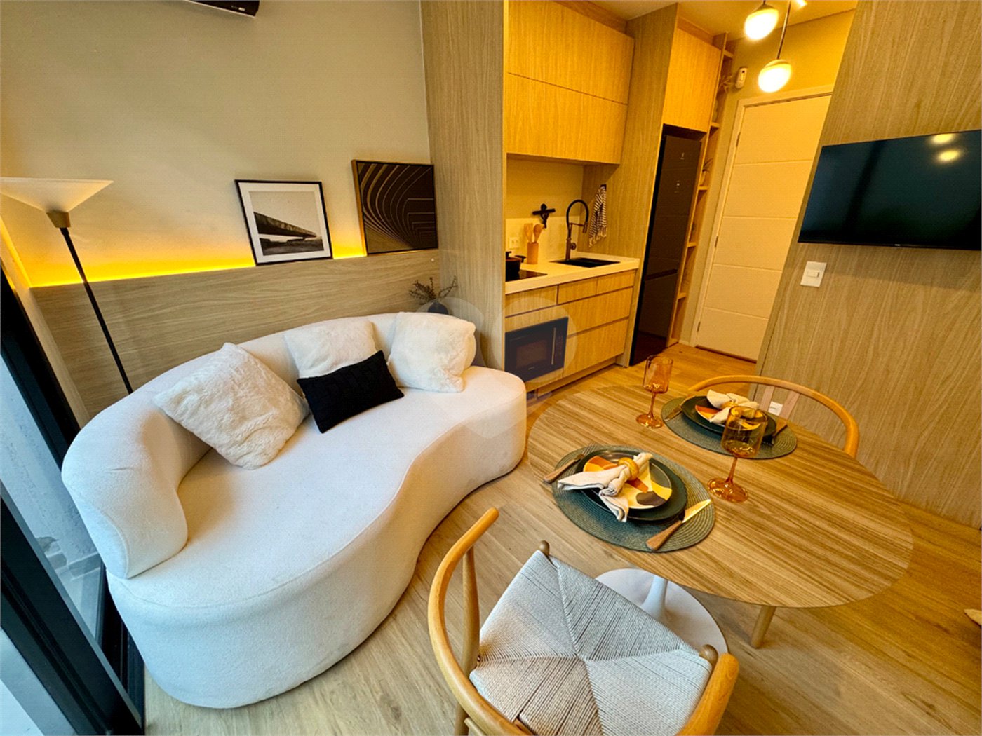 Apartamento garden para venda em Chácara Santo Antônio (Zona Sul) com 1 quarto, sendo 1 suíte , 39m²