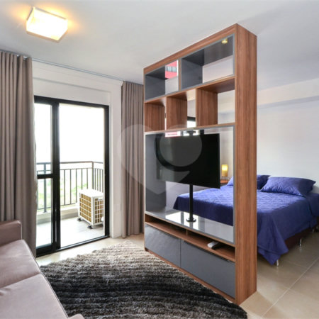 Apartamento à venda com 1 quarto em Mirandópolis, São Paulo, SP