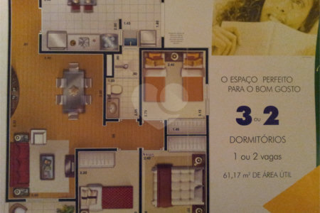 Apartamento à venda com 3 quartos em Vila Antonieta, São Paulo, SP