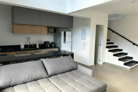 DUPLEX A VENDA, EDIFICIO TARSILA LOFT, JARDIM AQUARIUS, 1 SUÍTE, 1 VAGA DE GARAGEM, SJC/SP