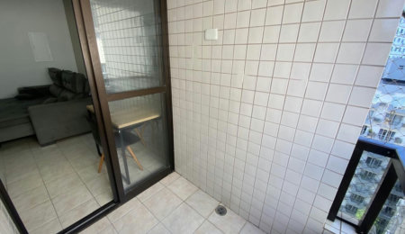 Apartamento com 1 dormitório para alugar, 65 m² por R$ 4.500,00/mês - José Menino - Santos/SP