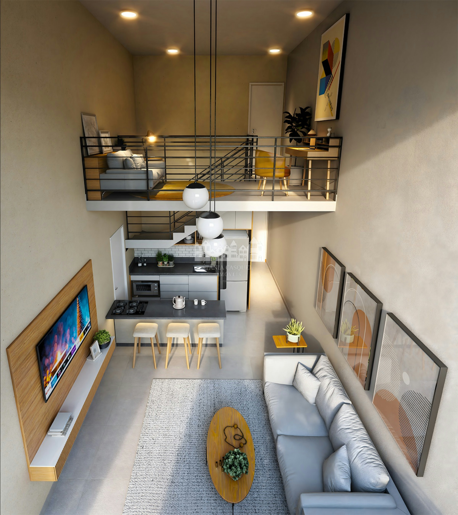 Casa, 2 quartos, 69 m² - Foto 3