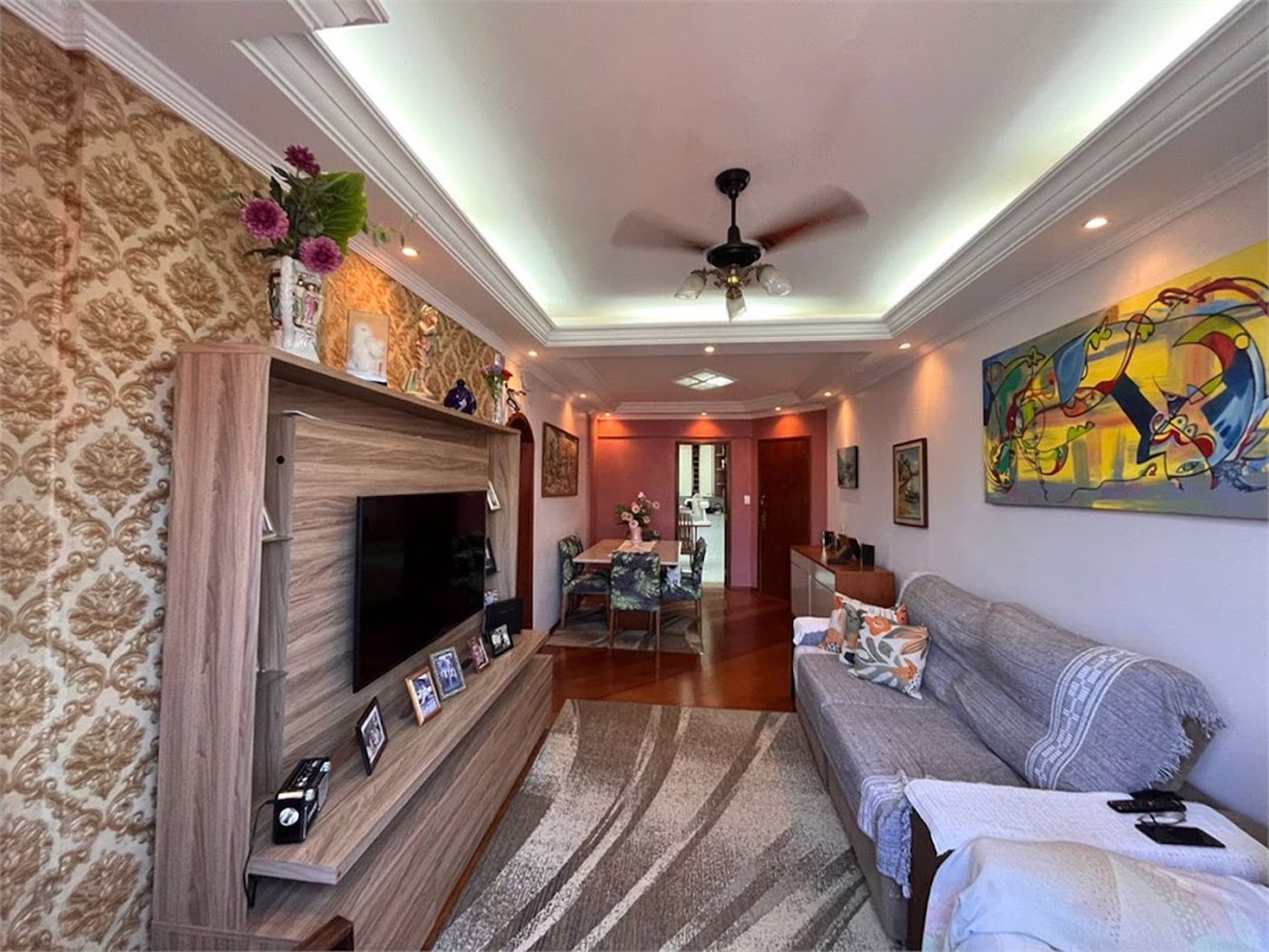 Apartamento à venda, 92 m² por R$ 690.000,00 - Campo Grande - Santos/SP