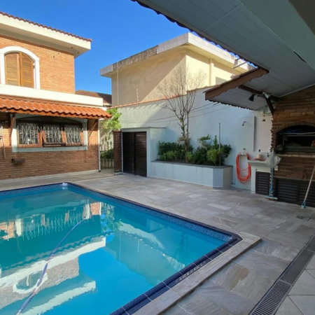 Casa com 4 dormitórios à venda, 380 m² por R$ 2.400.000,00 - Embaré - Santos/SP