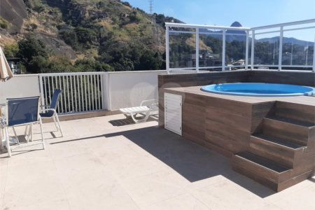 Cobertura à venda com 3 quartos, sendo 2 suítes,  em Tijuca, Rio de Janeiro, RJ