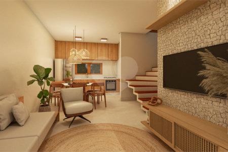 Casa à venda com 1 quarto, sendo 2 suítes, no condomínio Residencial Portal Canoê, Porto Seguro - BA