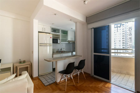 Apartamento à venda ou para alugar com 1 suíte em Pinheiros, São Paulo, SP