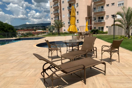 Apartamento à venda com 2 quartos, sendo 1 suíte, em Caetetuba, Atibaia, SP