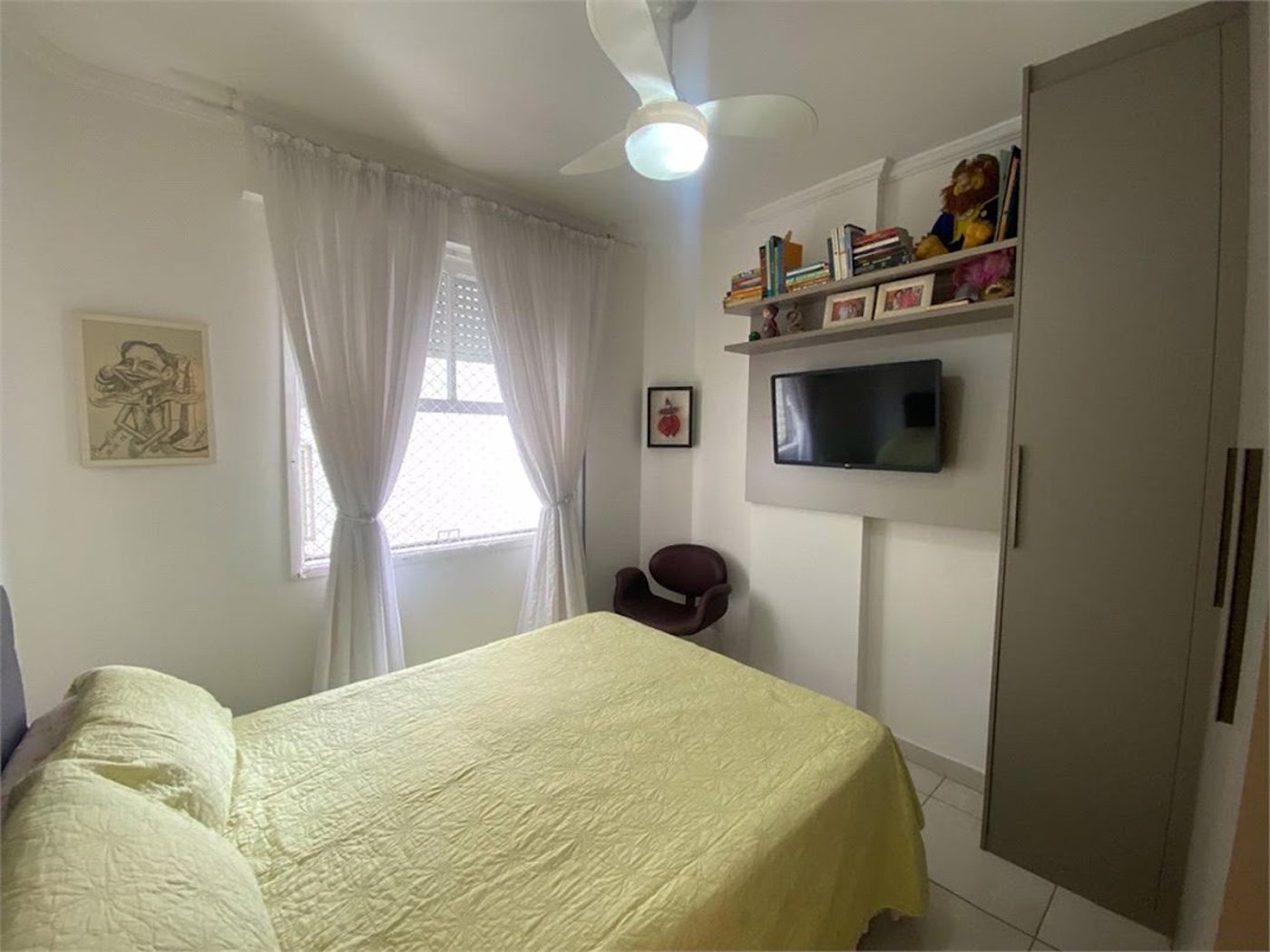 Apartamento com 3 dormitórios à venda, 95 m² por R$ 840.000,00 - Ponta da Praia - Santos/SP