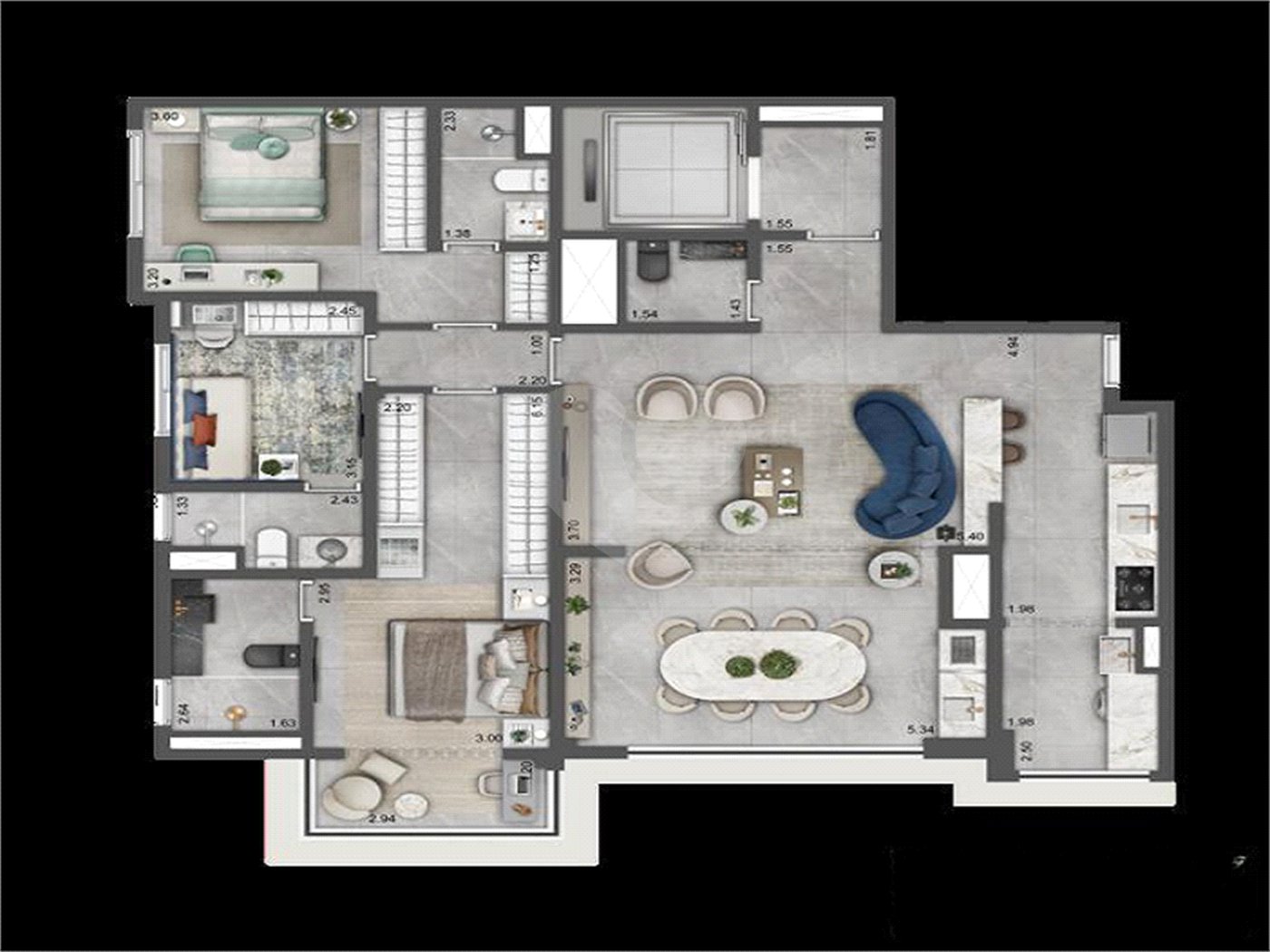 Apartamento à venda com 3 suítes em Tucuruvi, São Paulo, SP