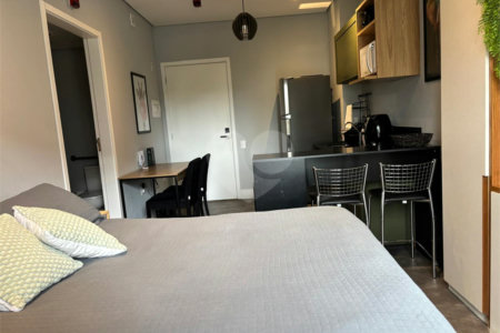 Apartamento à venda ou para alugar com 1 suíte em Pinheiros, São Paulo, SP