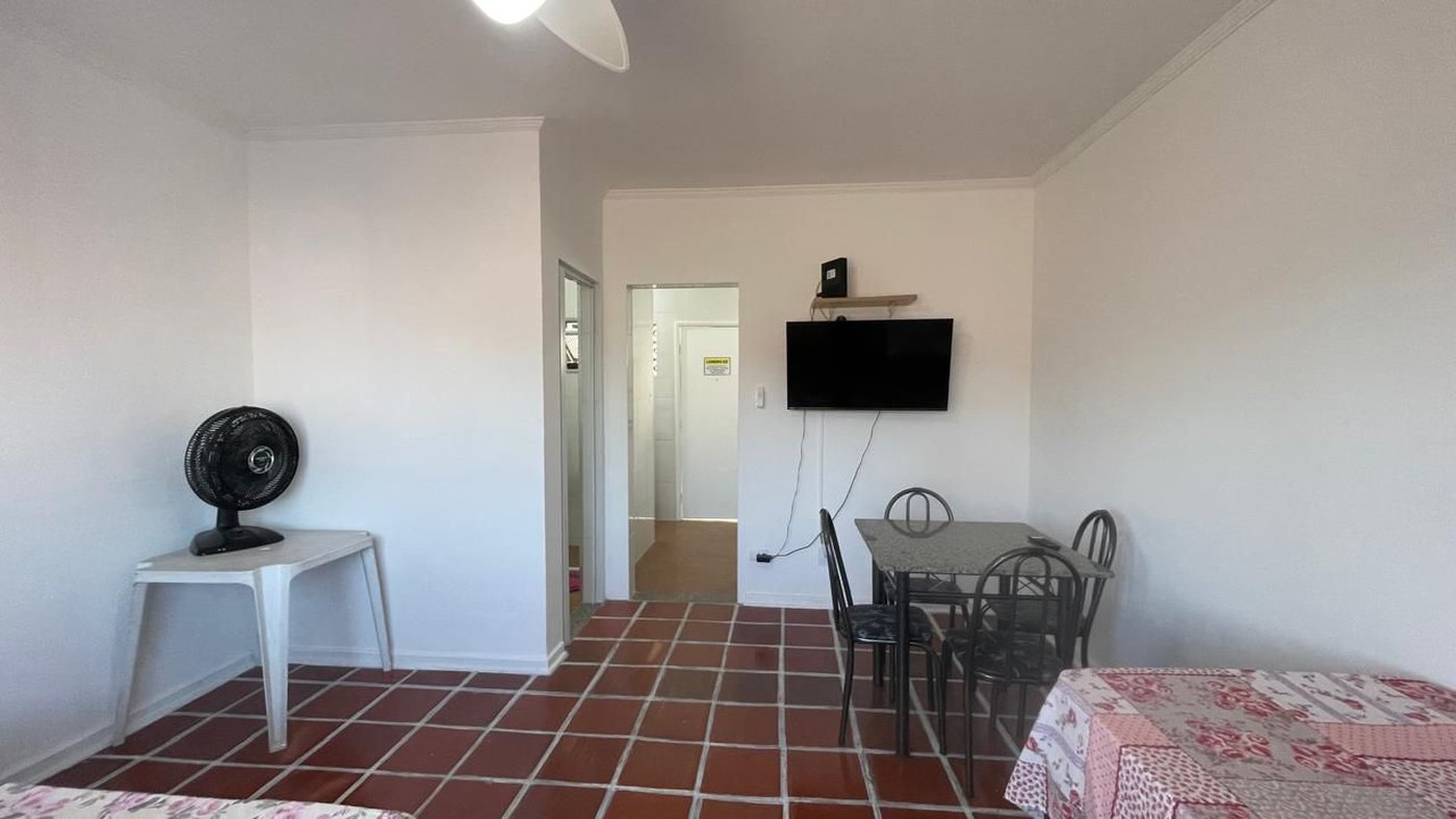 Kitnet com 1 dormitório à venda, 36 m² por R$ 215.000,00 - Centro - São Vicente/SP