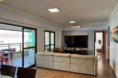Apartamento com 3 dormitórios à venda, 132 m² por R$ 1.500.000,00 - Ponta da Praia - Santos/SP
