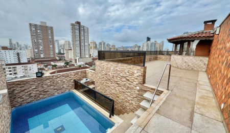 Apartamento com 3 dormitórios à venda, 150 m² por R$ 1.070.000,00 - Gonzaga - Santos/SP