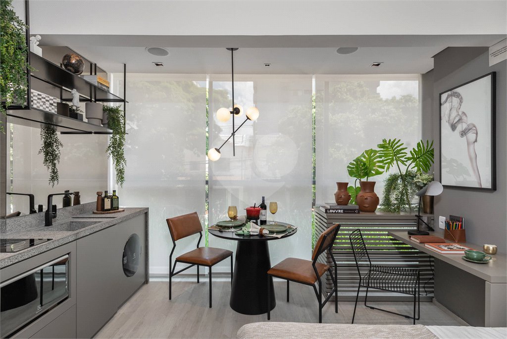 Apartamento à venda com 1 quarto em Pinheiros, São Paulo, SP