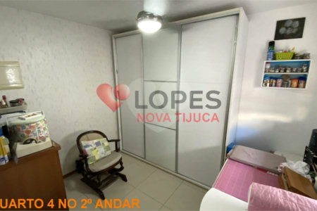 Cobertura à venda com 4 quartos, sendo 1 suíte, em Tijuca, Rio de Janeiro, RJ