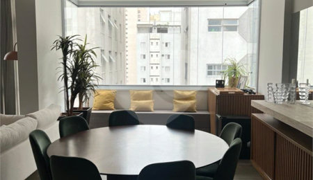 Apartamento à venda com 2 quartos, sendo 1 suíte,  em Jardim Paulista, São Paulo, SP