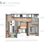 Apartamento à venda com 2 quartos em Perdizes, São Paulo, SP