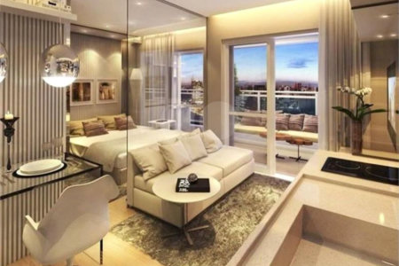 Apartamento à venda com 1 suíte em Barra Funda, São Paulo, SP