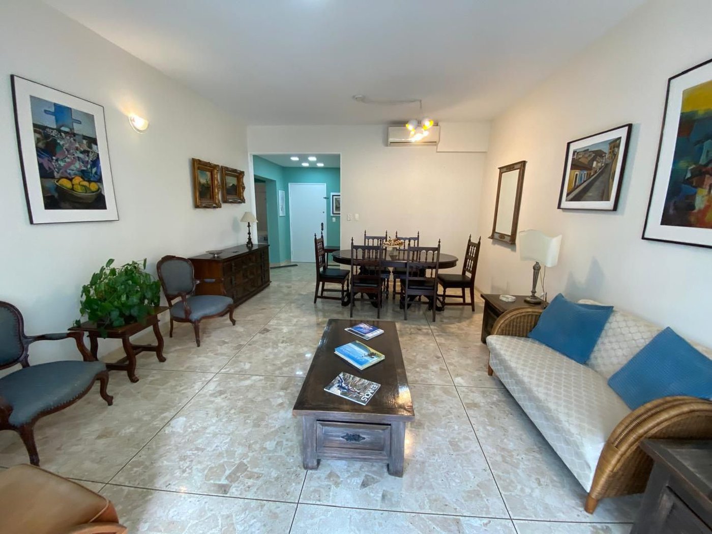 Apartamento com 2 dormitórios para alugar, 163 m² por R$ 6.400,00/mês - José Menino - Santos/SP