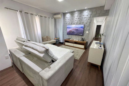 Apartamento com 3 dormitórios à venda, 82 m² por R$ 1.440.000,00 - José Menino - Santos/SP
