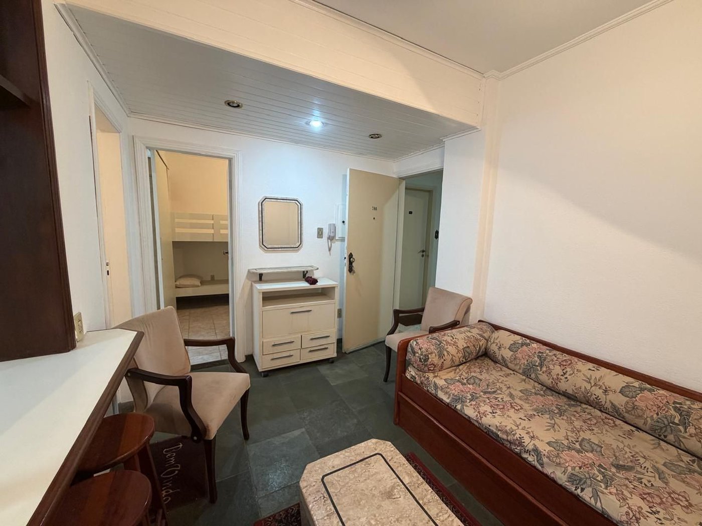 Apartamento com 1 dormitório, 50 m² - Gonzaga - Santos/SP