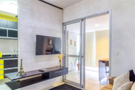 Apartamento à venda com 1 quarto em Indianópolis, São Paulo, SP
